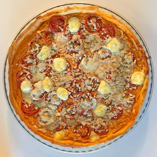 Flammkuchenpizza