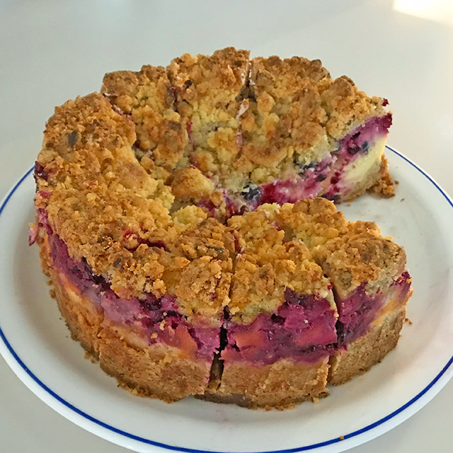 Johannisbeer-Streuselkuchen