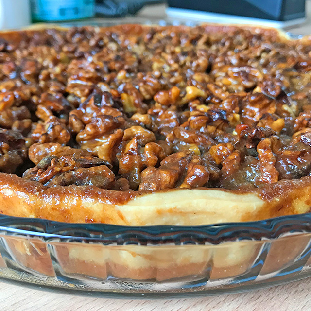 Walnuss-Karamell-Tarte