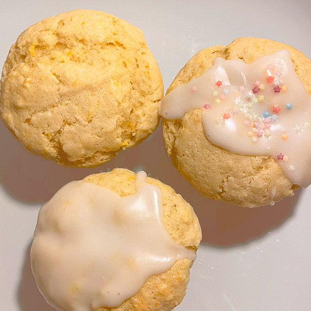 Veggie lemon muffins