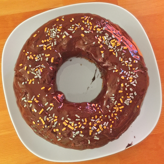 Cranberry Chocolate Marble Cake