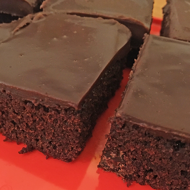 Brownies mit Ganache