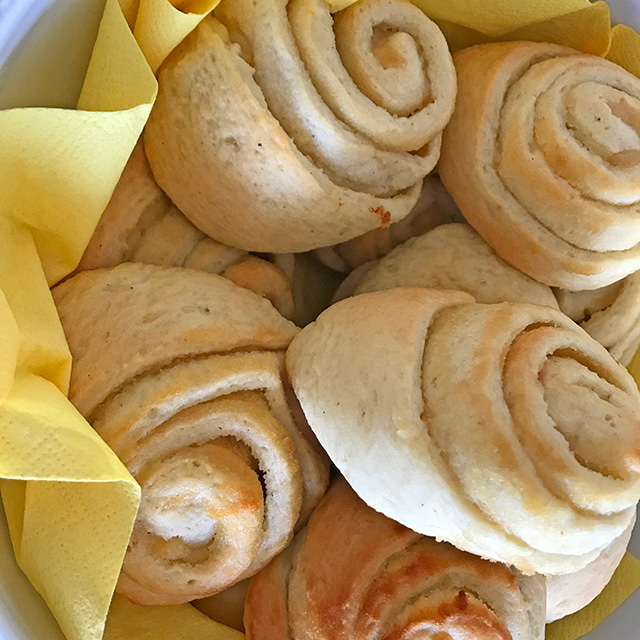 Marzipan-Hefeschnecken